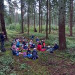 Frühstück im Wald